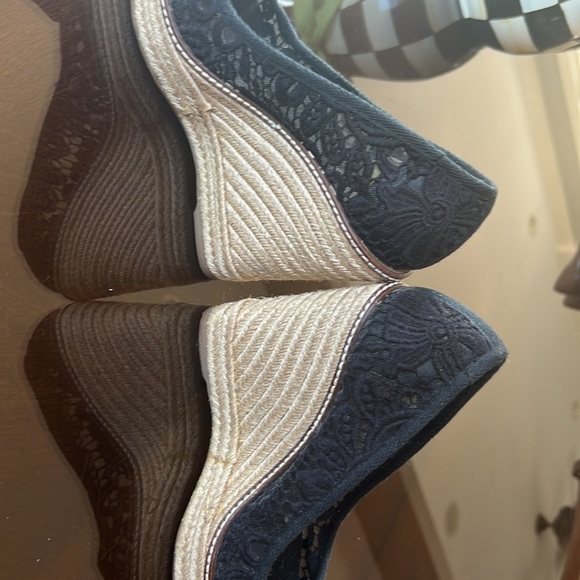 Tory Burch Jackie Espidrilles Black Size 6.5 - Picture 6 of 8